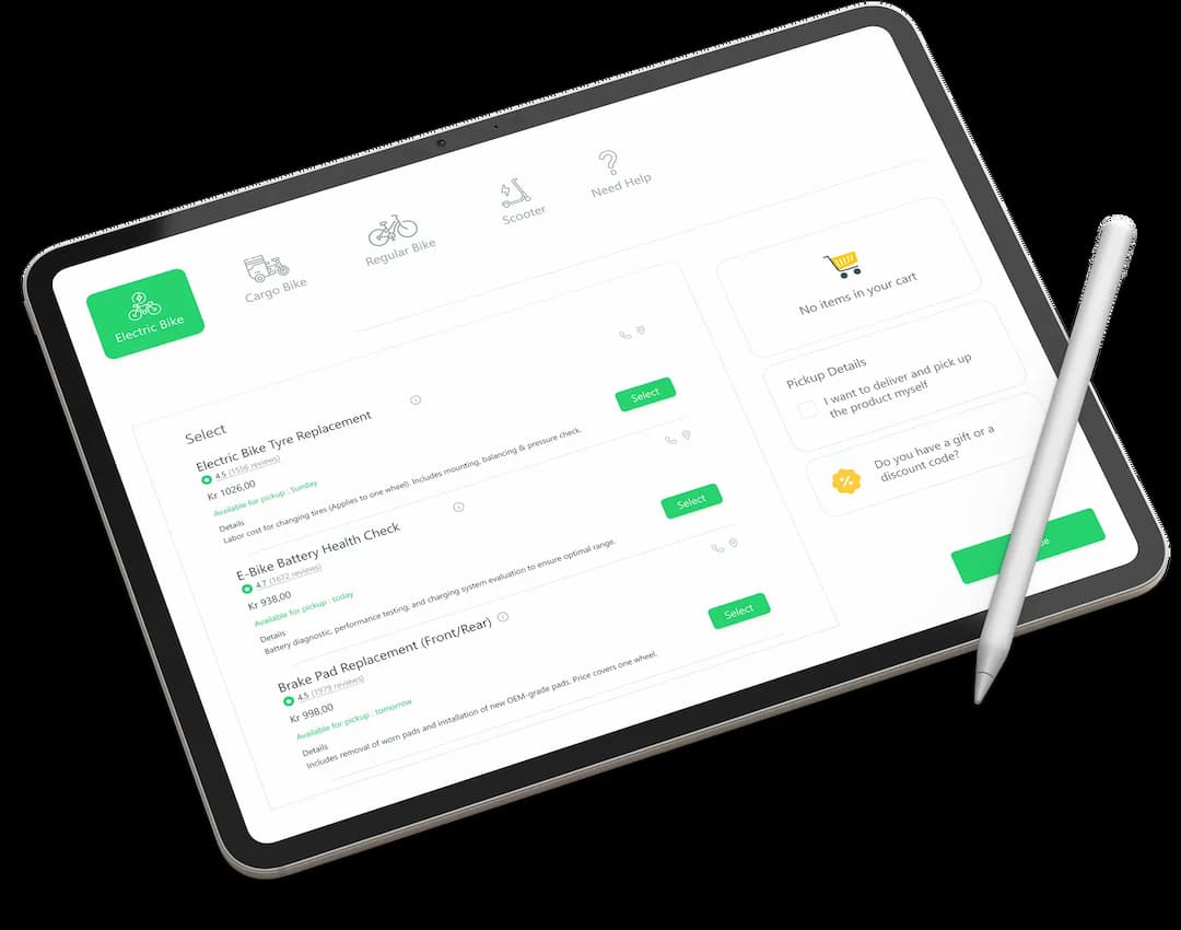 Customer using Arreglio platform