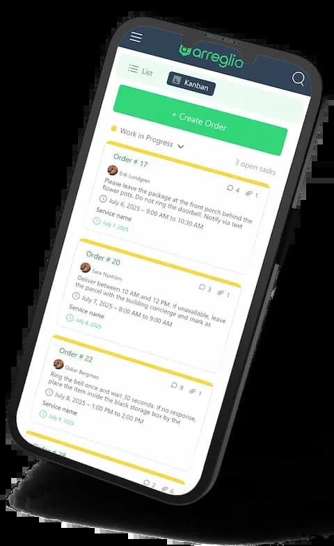 Workshop App Mockup